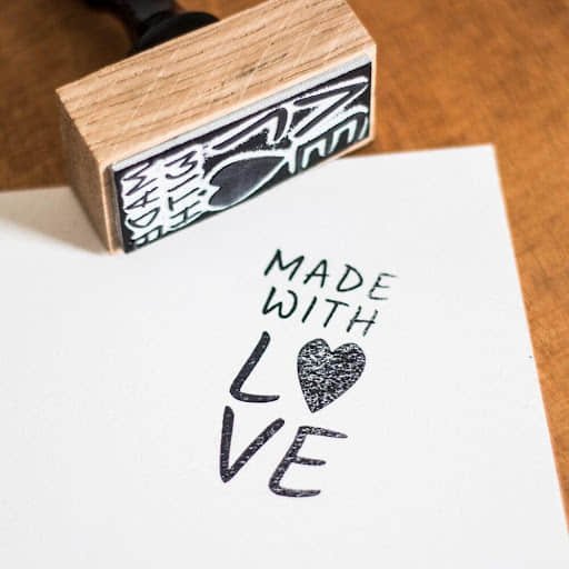 Ejemplo de sello de caucho hehco con corte láser