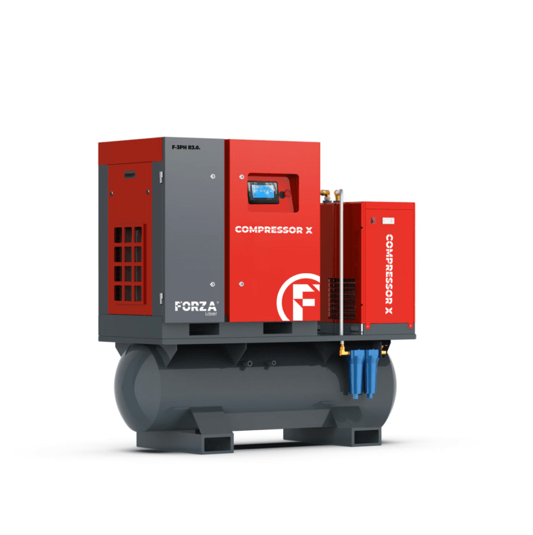 Compressor para máquina de corte de metal