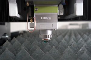 Forma de una máquina de corte láser