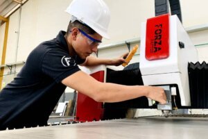 calibración de cortadora laser de metal