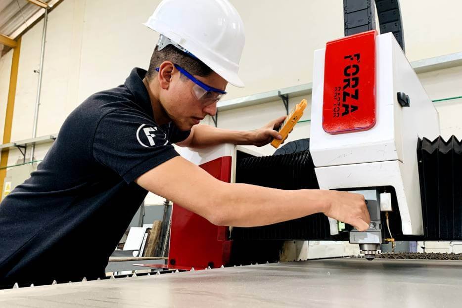 calibración de cortadora laser de metal