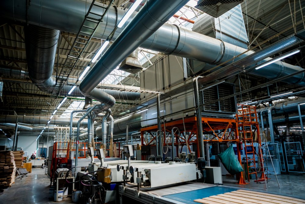 ambientes industriales limpios y eficientes